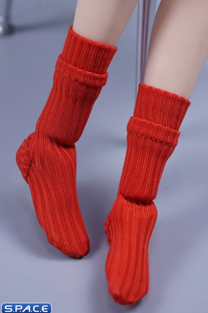 1/6 Scale unisex fashion printed Socks