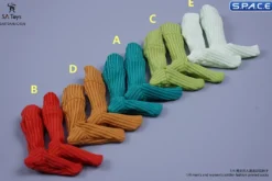 1/6 Scale unisex fashion printed Socks