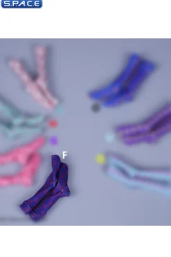 1/6 Scale unisex fashion printed Socks