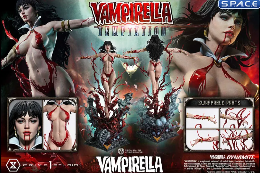 1/3 Scale Vampirella Temptation Real Elite Masterline Statue