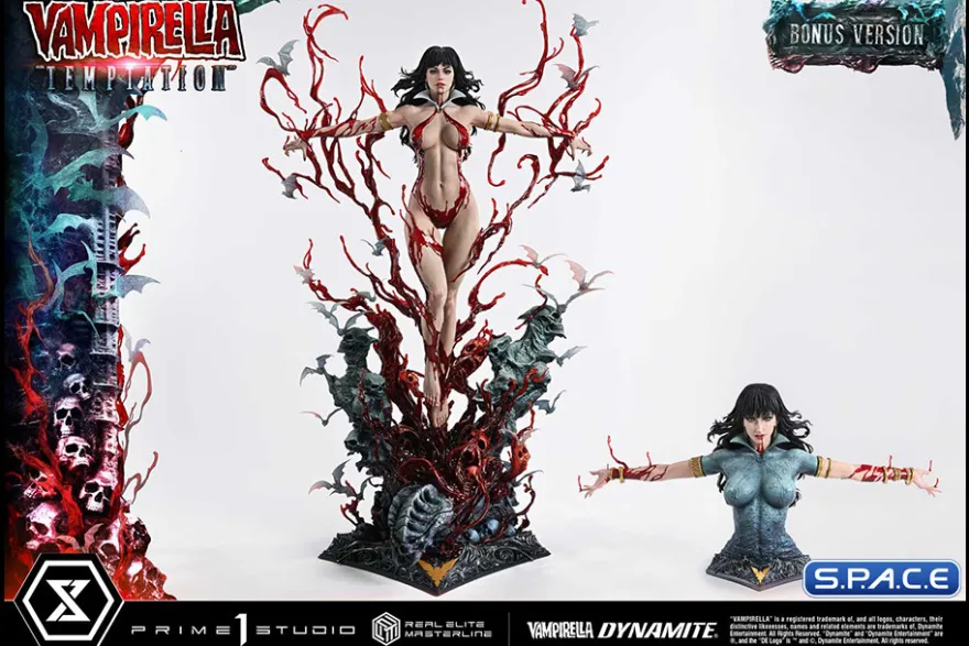 1/3 Scale Vampirella Temptation Real Elite Masterline Statue