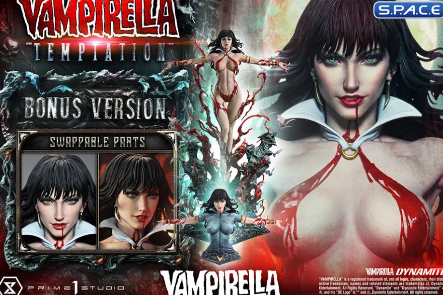 1/3 Scale Vampirella Temptation Real Elite Masterline Statue
