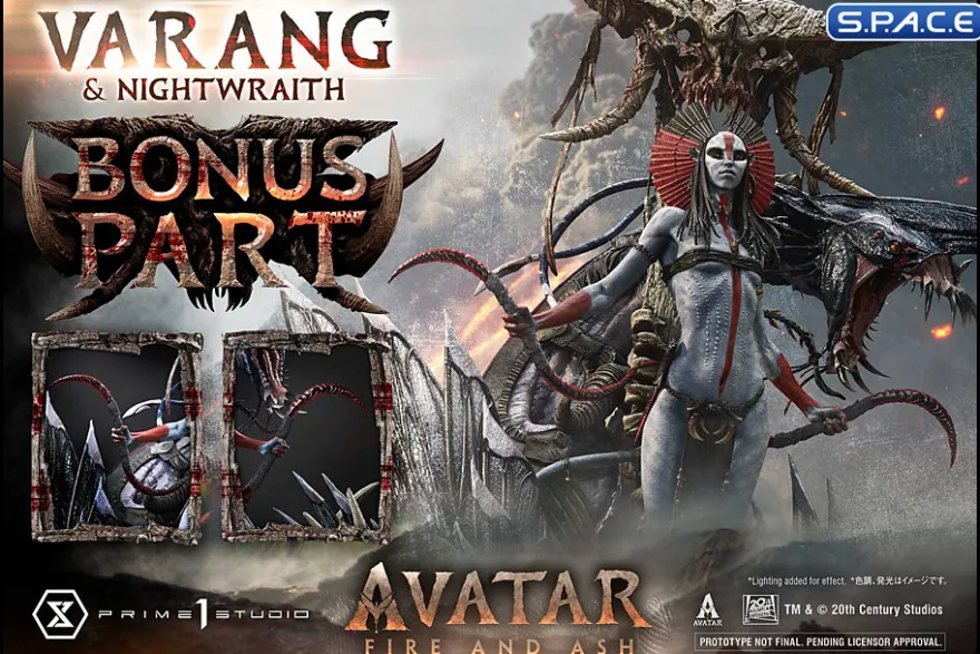 1/4 Scale Varang & Nightwraith Real Elite Masterline Statue