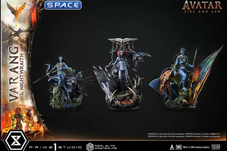 1/4 Scale Varang & Nightwraith Real Elite Masterline Statue