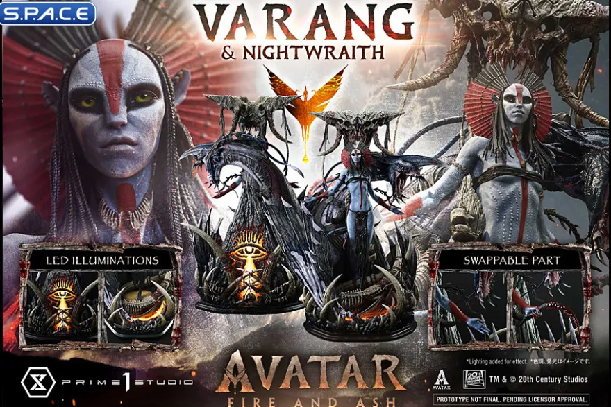 1/4 Scale Varang & Nightwraith Real Elite Masterline Statue