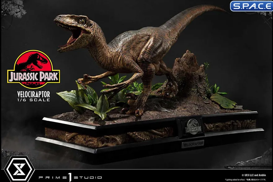 1/6 Scale Velociraptor Attack Legacy Museum Collection Statue
