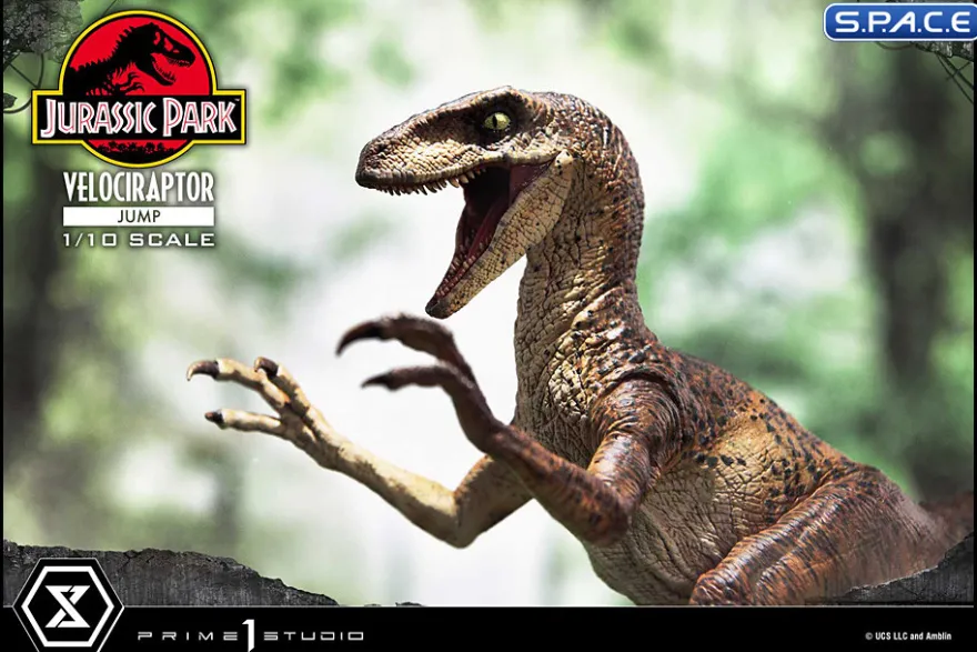 1/10 Scale Velociraptor Jump Prime Collectibles Figures Statue