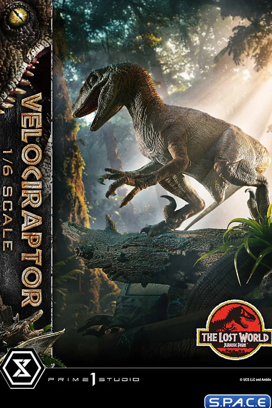1/6 Scale Velociraptor Legacy Museum Collection Statue