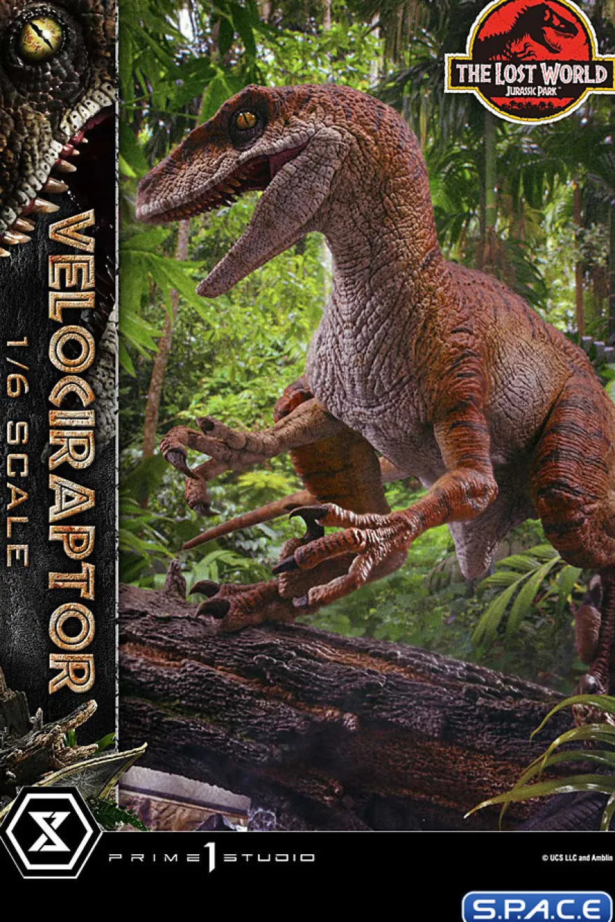 1/6 Scale Velociraptor Legacy Museum Collection Statue