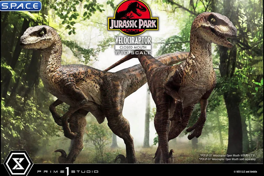 1/10 Scale Velociraptor Prime Collectible Figures Statue
