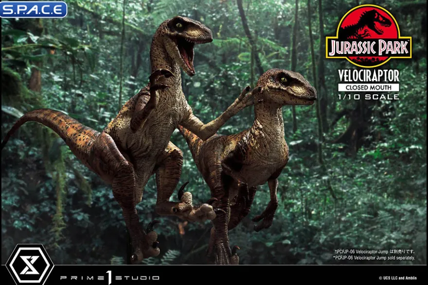 1/10 Scale Velociraptor Prime Collectible Figures Statue