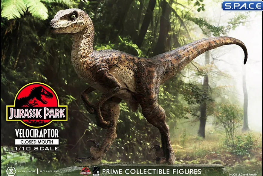 1/10 Scale Velociraptor Prime Collectible Figures Statue
