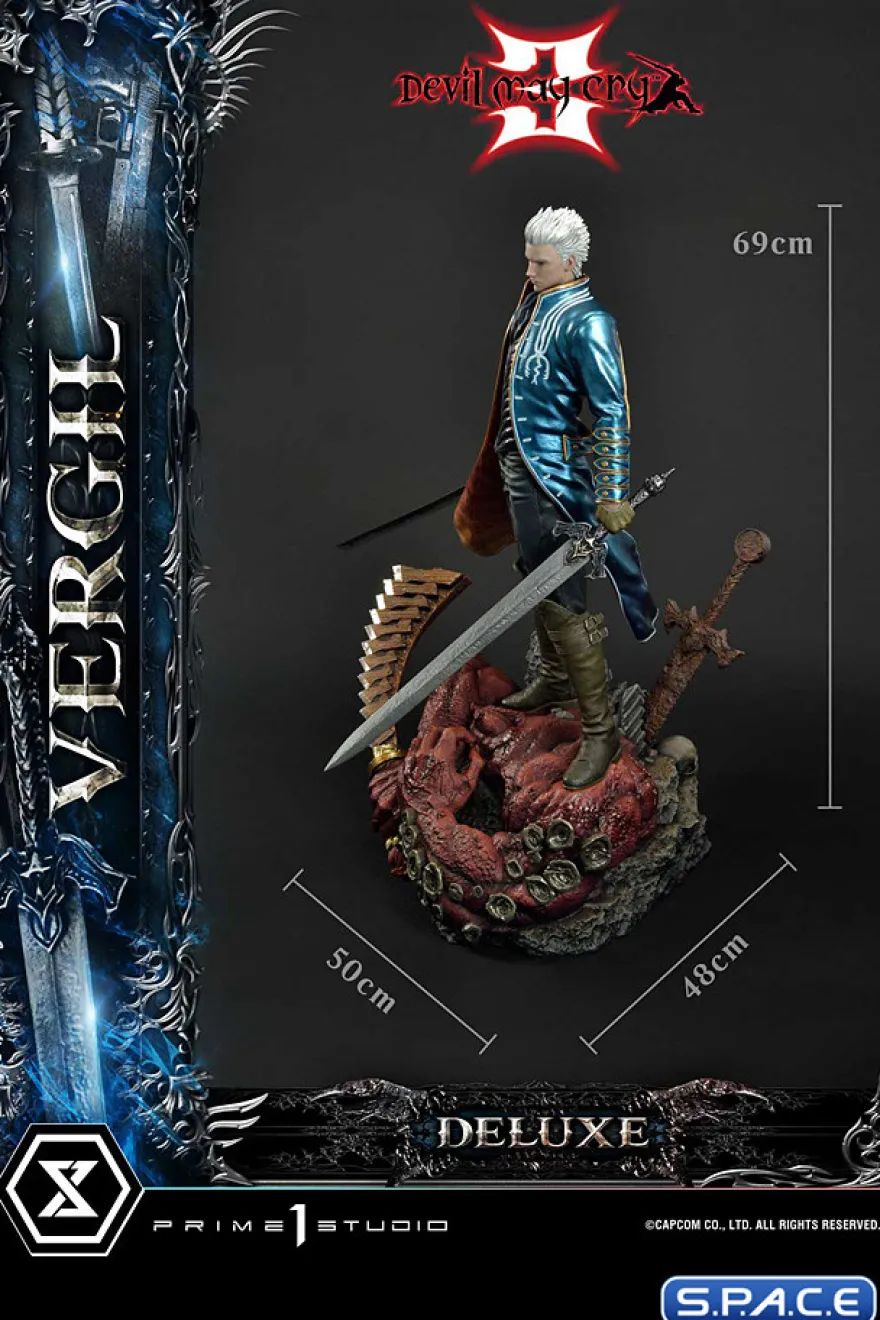 1/4 Scale Vergil Deluxe Ultimate Premium Masterline Statue