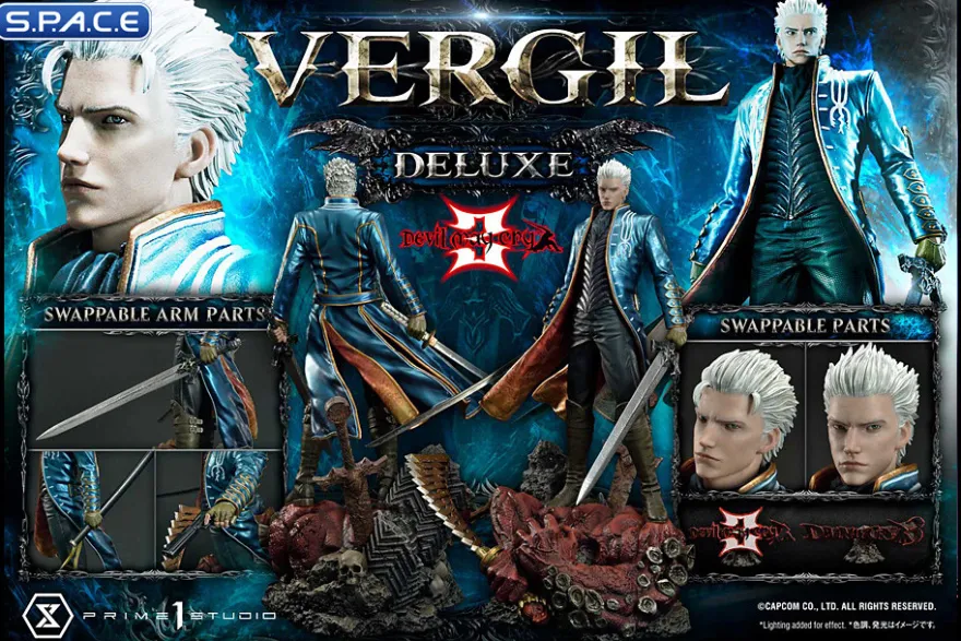 1/4 Scale Vergil Deluxe Ultimate Premium Masterline Statue