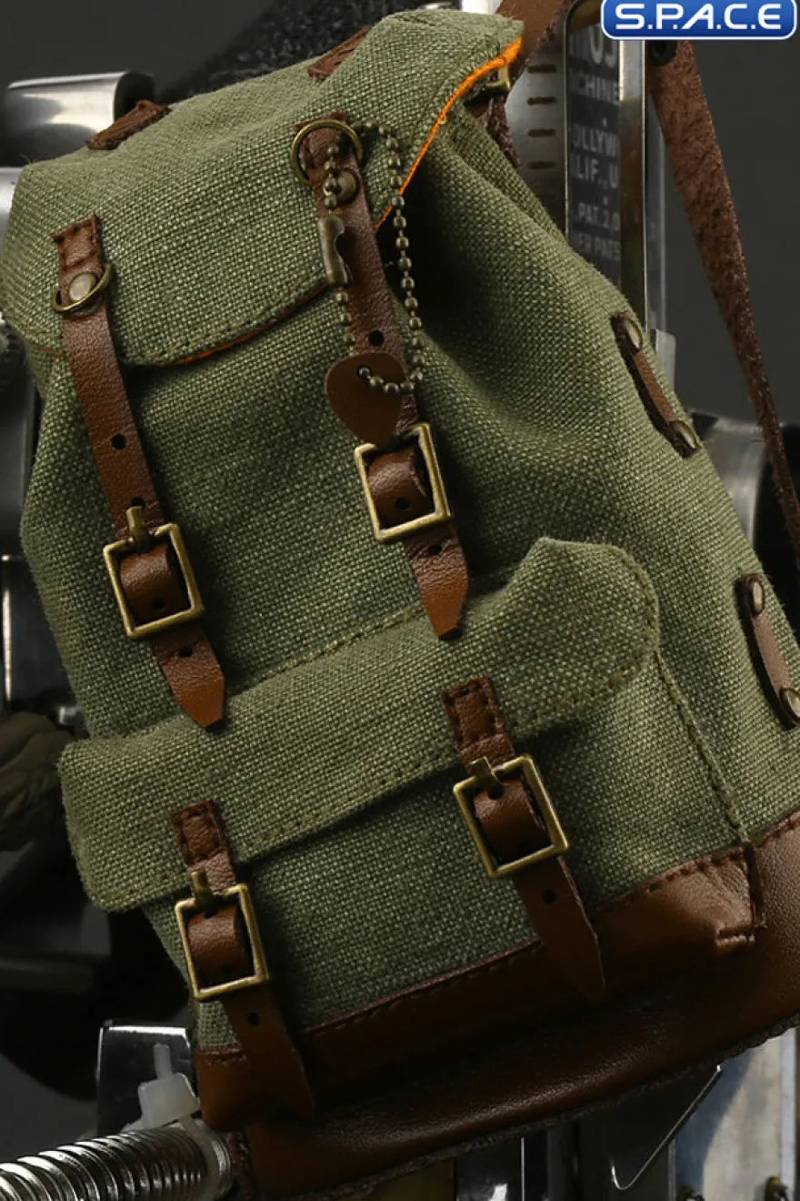 1/6 Scale Vintage Bag Salt & Pepper Backpack S30