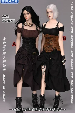 1/6 Scale Vintage female Steampunk Set