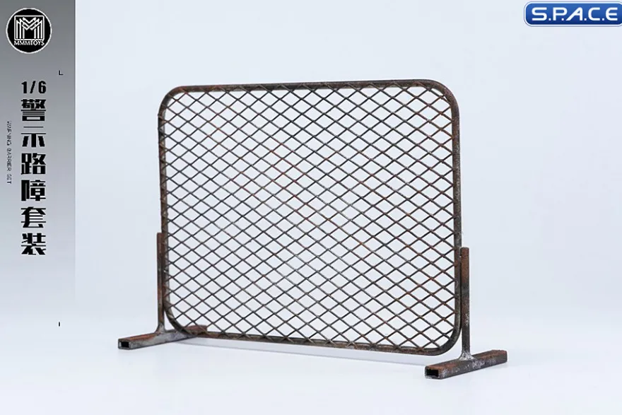 1/6 Scale Warning Barrier Set