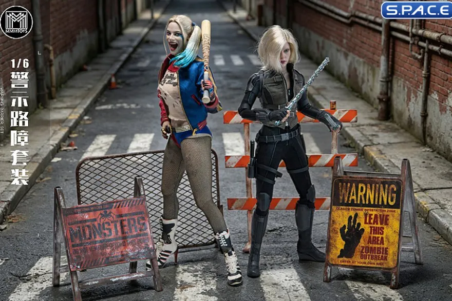 1/6 Scale Warning Barrier Set