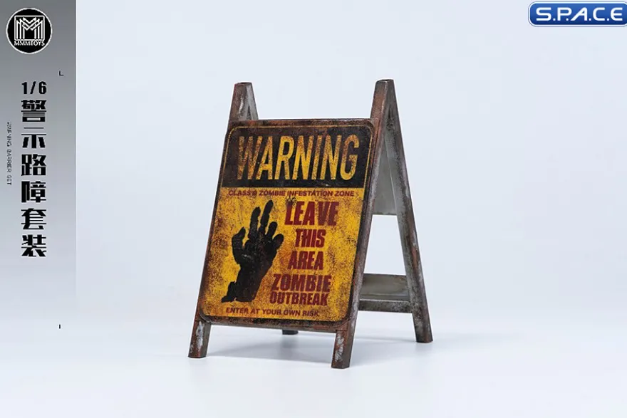 1/6 Scale Warning Barrier Set