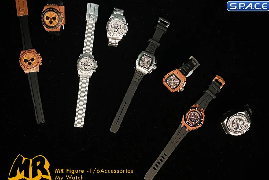 1/6 Scale Watches Set