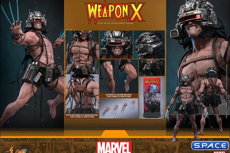 1/6 Scale Weapon X Comic Masterpiece CMS034