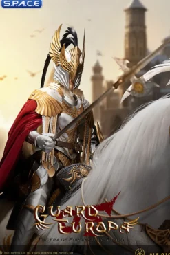 1/6 Scale White Armor Horse of Eagle Knight Guard
