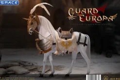 1/6 Scale White Armor Horse of Eagle Knight Guard
