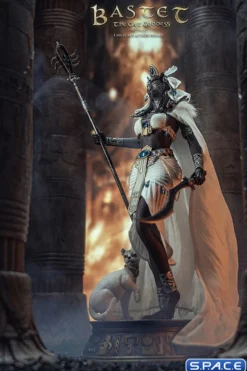 1/6 Scale White Bastet - The Cat Goddess