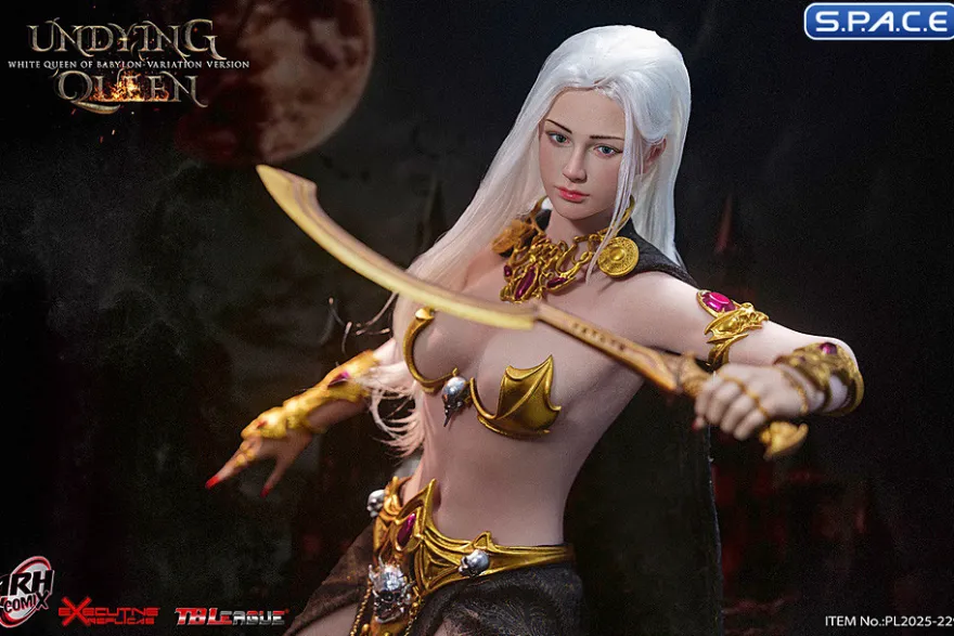 1/6 Scale White Queen of Babylon - Variant Version