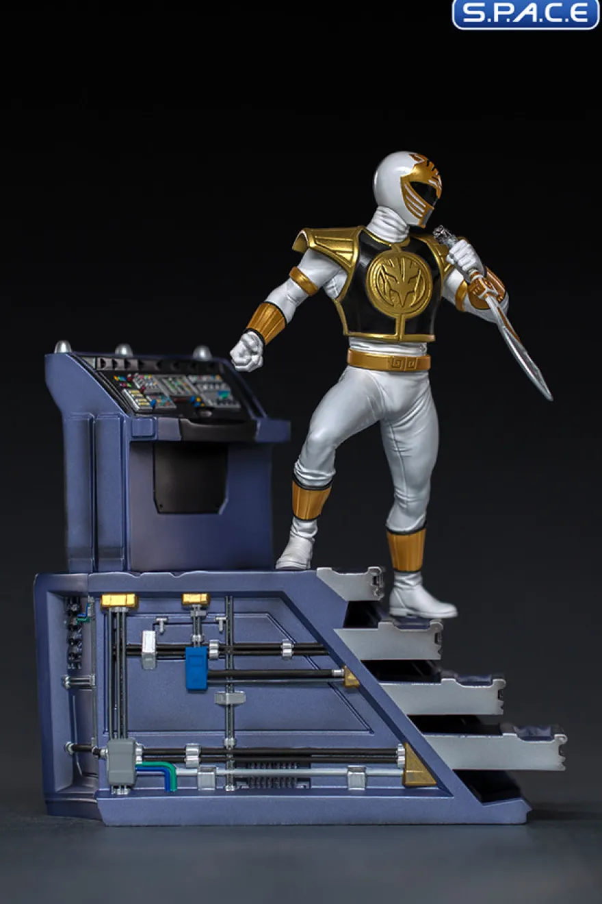 1/10 Scale White Ranger BDS Art Scale Statue