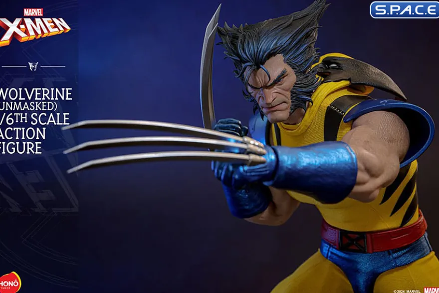 1/6 Scale Wolverine unmasked HS06