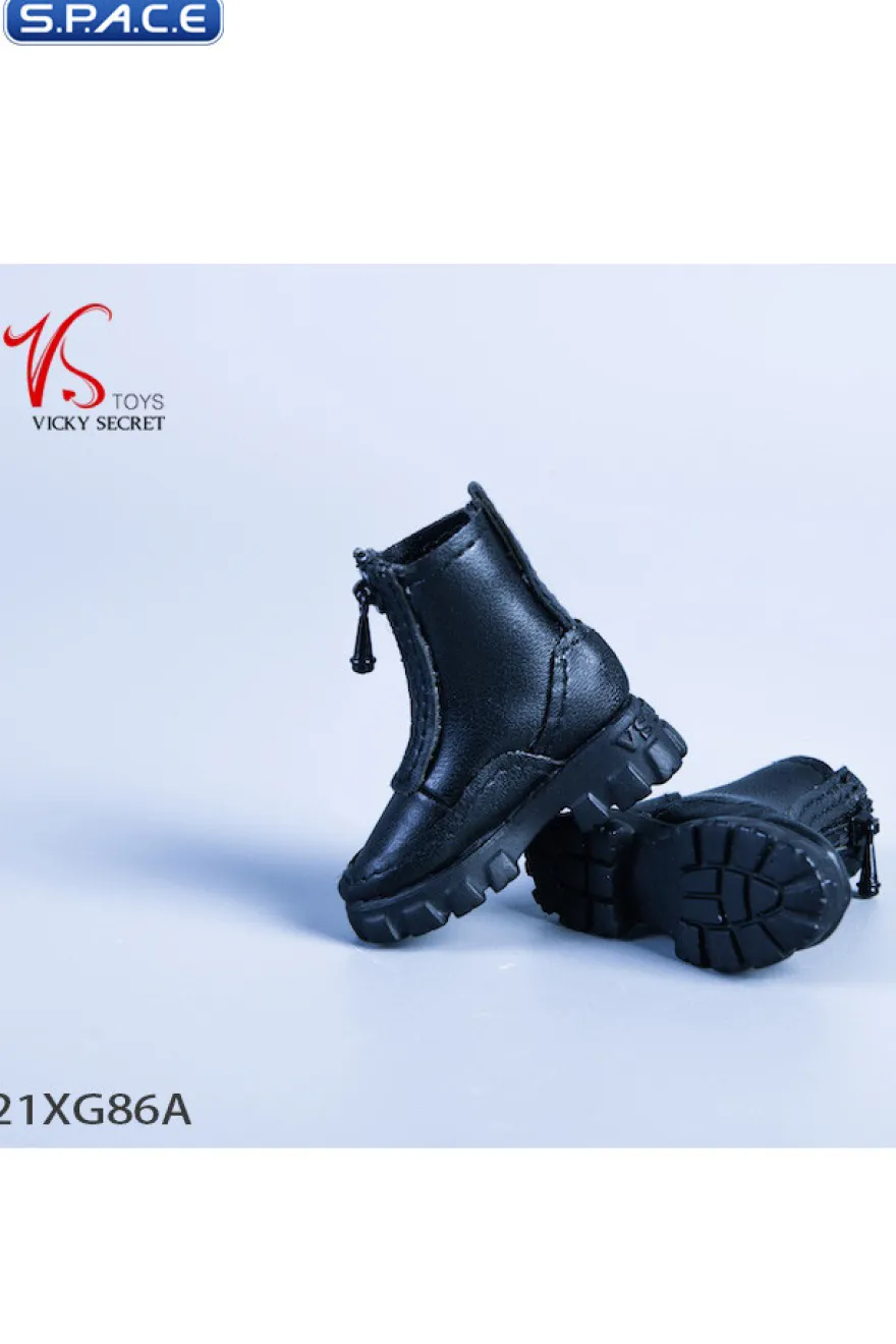 1/6 Scale Women's Platform Sole Ankle Boots