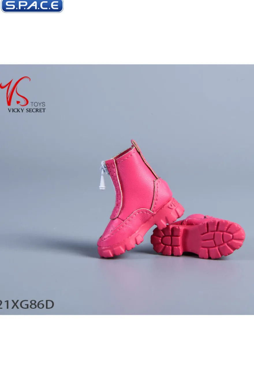 1/6 Scale Women's Platform Sole Ankle Boots