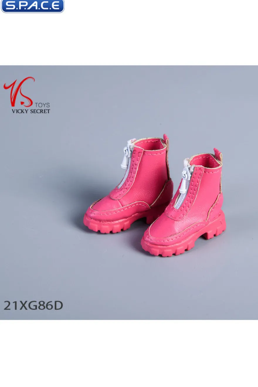 1/6 Scale Women's Platform Sole Ankle Boots
