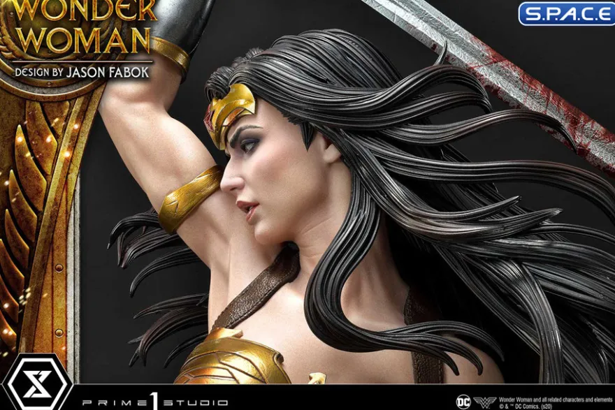 1/3 Scale Wonder Woman versus Hydra Museum Masterline Statue