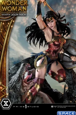 1/3 Scale Wonder Woman versus Hydra Museum Masterline Statue