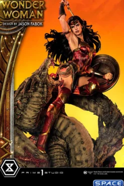 1/3 Scale Wonder Woman versus Hydra Museum Masterline Statue
