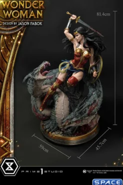 1/3 Scale Wonder Woman versus Hydra Museum Masterline Statue
