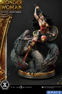 1/3 Scale Wonder Woman versus Hydra Museum Masterline Statue