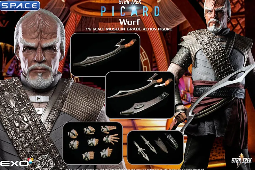 1/6 Scale Worf