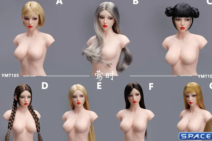 1/6 Scale Yingshi Head Sculpt Version A
