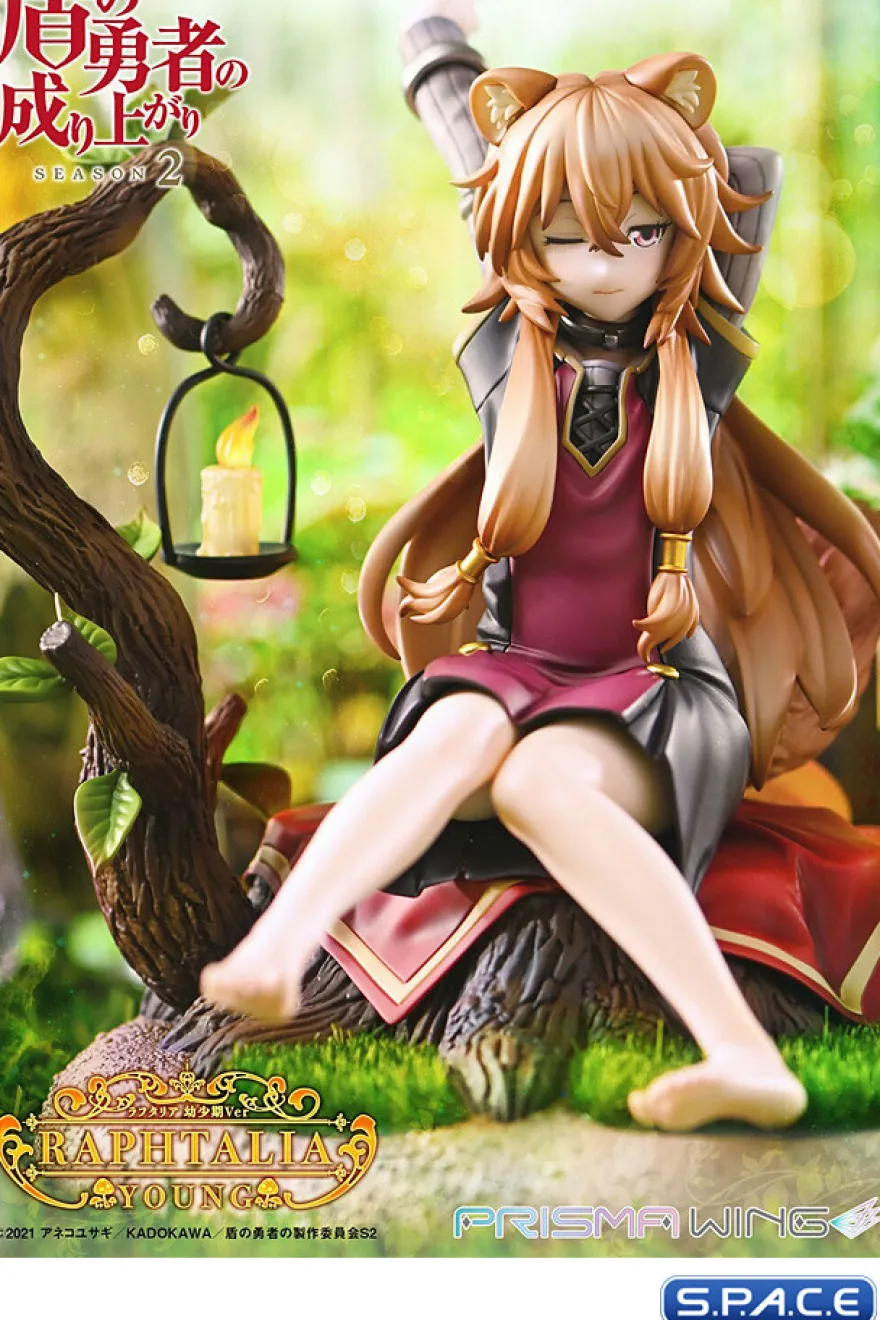 1/7 Scale Young Raphtalia Prisma Wing PVC Statue