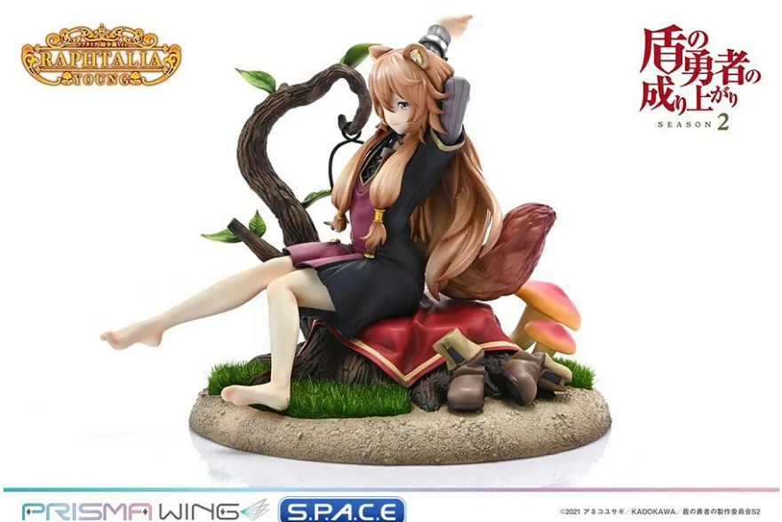 1/7 Scale Young Raphtalia Prisma Wing PVC Statue
