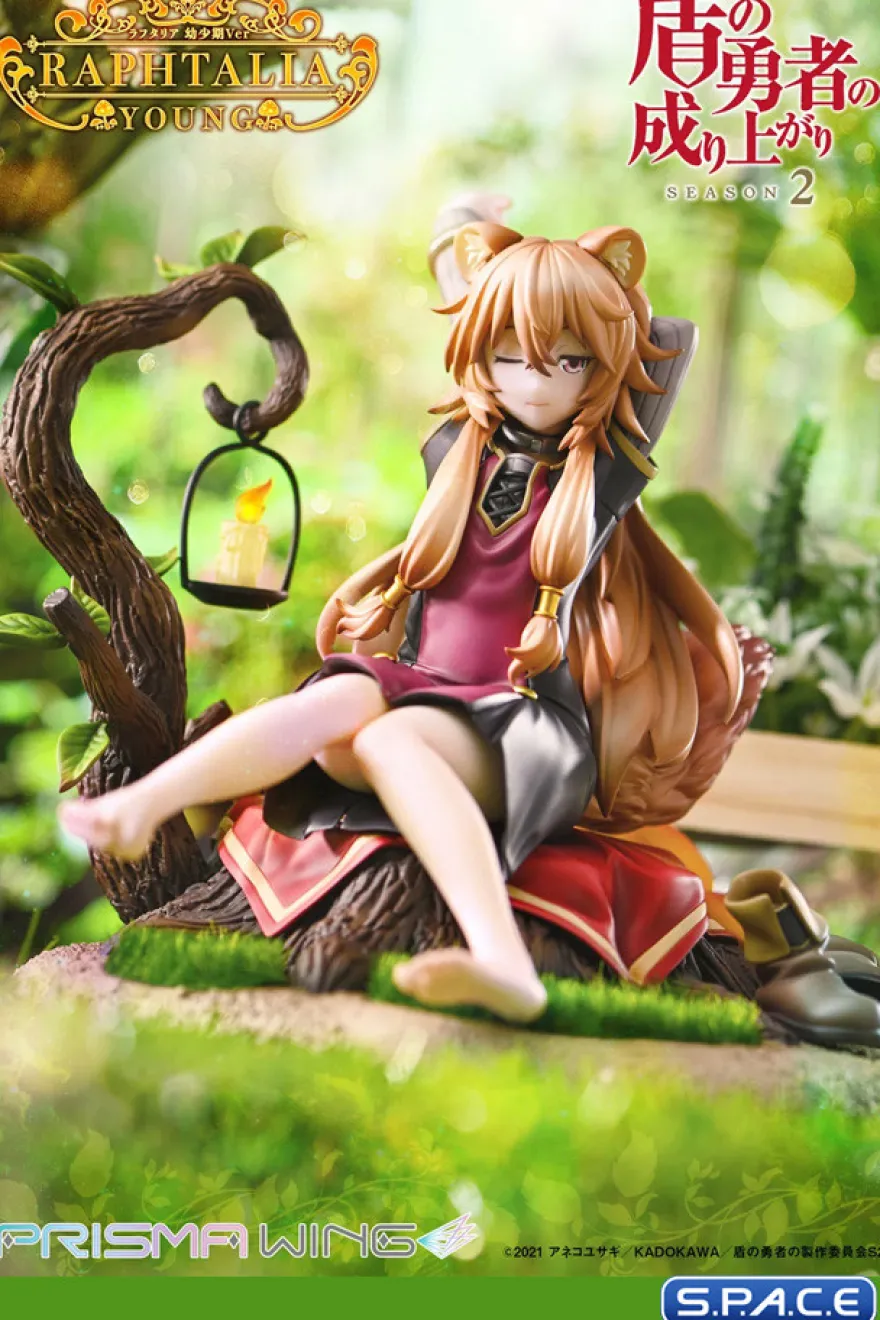 1/7 Scale Young Raphtalia Prisma Wing PVC Statue