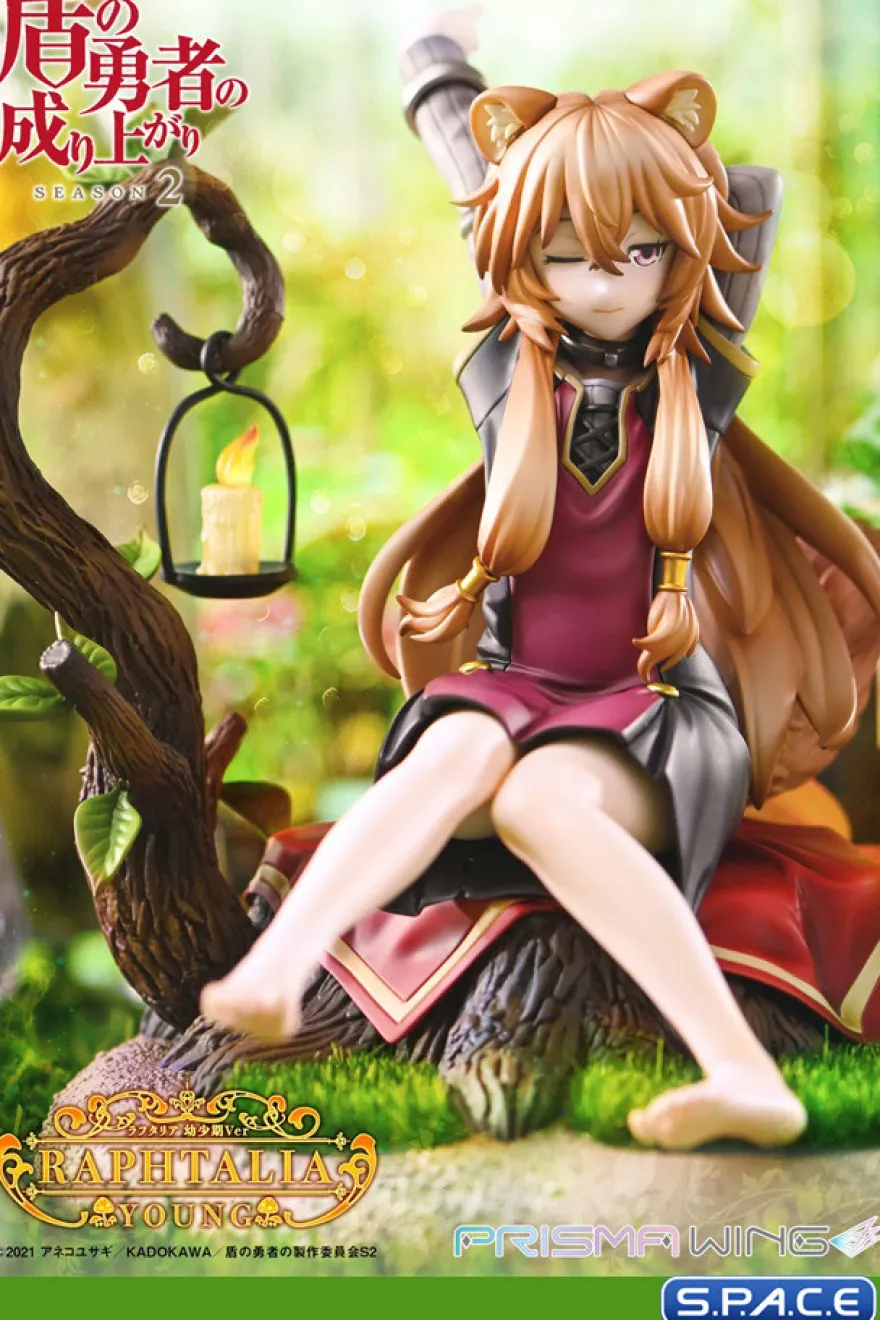 1/7 Scale Young Raphtalia Prisma Wing PVC Statue