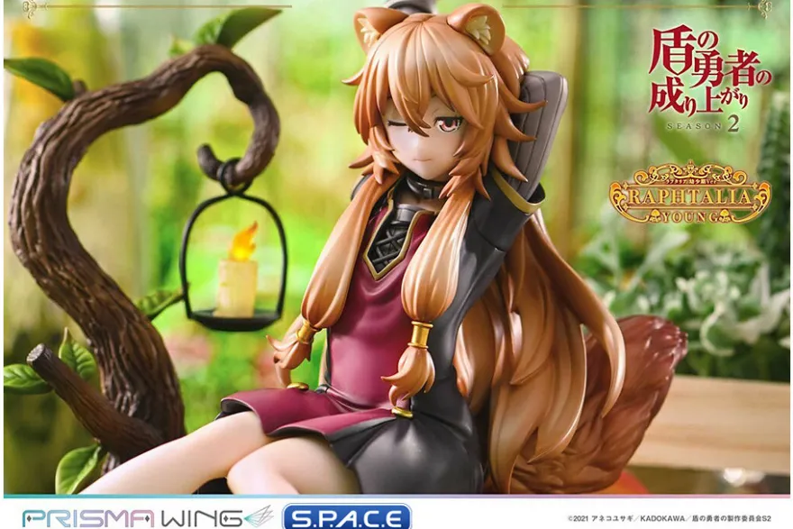1/7 Scale Young Raphtalia Prisma Wing PVC Statue