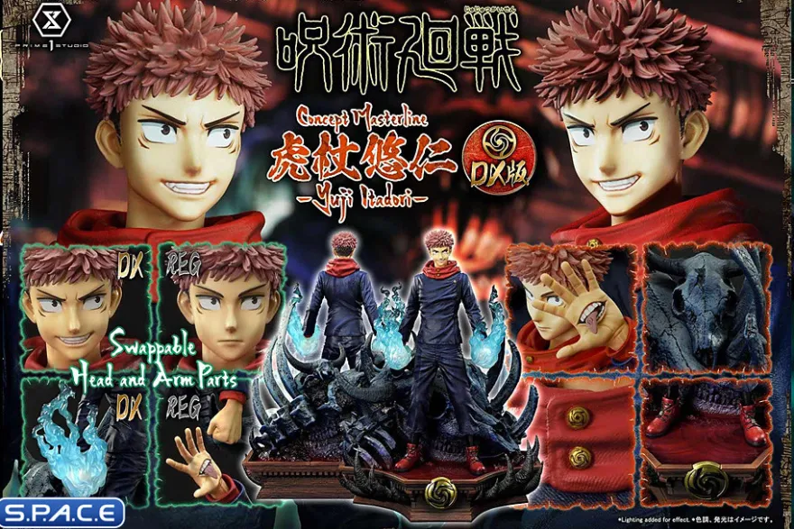 1/6 Scale Yuji Itadori Deluxe Concept Masterline Statue