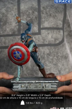 1/10 Scale Zombie Captain America Art Scale Statue