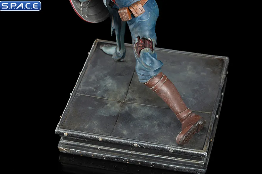 1/10 Scale Zombie Captain America Art Scale Statue