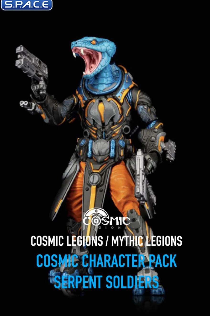 Serpent Soldiers Character Pack (Cosmic Legions)